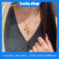 🎁916 Solid Rope Chain /Rantai Leher Pintal Padu 黄金实心䋲子链