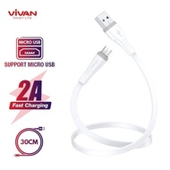 Vivan SM30S SM30 Micro USB Data Cable Android Xiaomi Samsung Oppo Vivo
