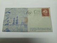 1954 加拿大Champlain 350週年紀念封(St. John印)
