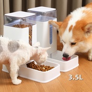 Pet Bowl Automatic Feeder Water Dispenser 3.5L Dog Cat Bowl Pet Supplies Feeding Water Dispenser Dog Cat Accessories Pet Feeder