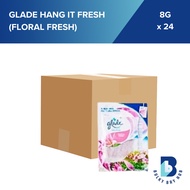 [Carton Deal] Glade Hang It Fresh (Floral Fresh) 8g x24