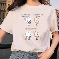 Women's Harajuku Style Cartoon T-Shirt - Casual Leisure Wear