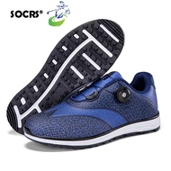 SOCRS 2026 Men's Professional Golf Shoe Knobs Shoelaces Anti-slip Studs Training Shoes Breathable Bi
