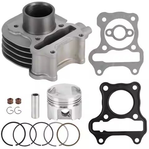 39mm Bore Cylinder Barrel Block Piston Ring Gasket Kit Assy for SUZUKI LETS 4 Address V50 V50G TC Mo