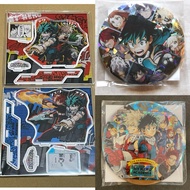 Japanese Version My Hero Academia Famous Scene Stand Badge Flash Original Art Exhibition Midoriya Bo