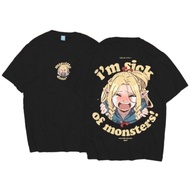 Im t-shirt sick of monsters Marcille Donato Dungeon Meshi Elf Laios Party Anime Manga Wibu Japan men