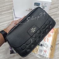 Handbag Coach Key Code Mini Clutch Imported Leather Handbag