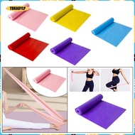 [tdraoylp] Resistance Band for Exercise Band 59 Inches for Arms Legs Back -shoulder -stretch Band fo