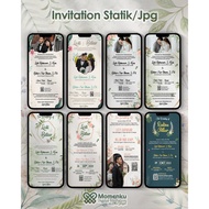 Digital Invitation Image Jpeg Jpg Static Wedding
