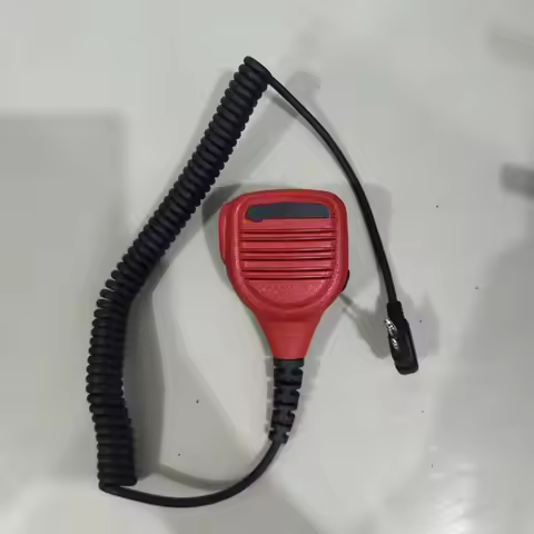 Red Microphone M plug for Motorola DEP450 C1200 C2660 A8I A10D EP450 GP3188 etc Walkie Talkie with e