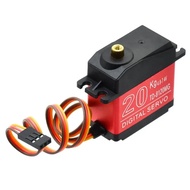 DS3218MG Metal Gear Digital Servo, 20KG High Torque 180°, 4.8-7.4V Suitable for RC Models and Robots