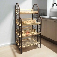 Lucky Star 4-tier dish rack Mastro 4-tier plastic dish rack Lucky Star 4-tier Mastro