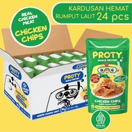 PROTY 24 pcs Seaweed Chicken Chips