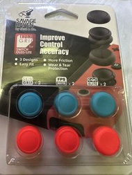 Savage Raven by Skull & Co. 搖桿帽套裝（Thumb Grips Set）for  Switch、Switch OLED 以及 Switch Lite