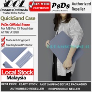 PsDs QuickSand Series Hard Cover Case for Laptop MB Pro 15 Touch Bar A1707 A1990 2016~2019 EMC 3072 