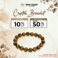 EXCLUSIVE - WAH CHAN Tiger Eye Crystal Bracelet
