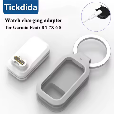Type C Charger Adapter for Garmin Fenix 8 7 7X 6X 6 Pro 5 5X Enduro 2 Tactix 7 Charging Adapter for 
