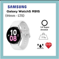 (全新未開封) Samsung 三星 Galaxy Watch5 44mm (LTE) 智能手錶SM-R915, Sapphire/Silver