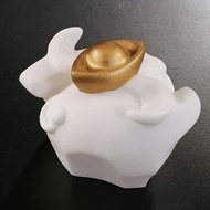 【年度特典系列 - 牛轉乾坤】筌美術 牛 造型石雕