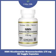 อาหารเสริม สำหรับผู้สูงวัย NMN Nicotinamide Mononucleotide 175 mg 60 or 180 Veggie Capsules - Califo