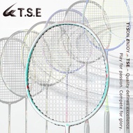TSE Badminton Racket Carbon Fiber Crystal 600 Green 21-25LBS 85G 4U