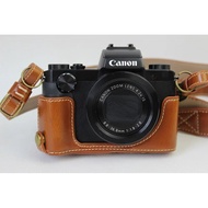 Luxury PU Leather Camera Case Video Bag For Canon PowerShot G5X Digital Camera