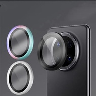 9H Spiral CD Pattern Metal Aluminum Alloy Camera Lens Tempered Glass Film For Huawei Mate 70 Pro Plu