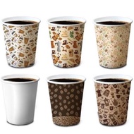 8oz thick paper cup contains 50 - 8 oz paper cup - heat resistant cup