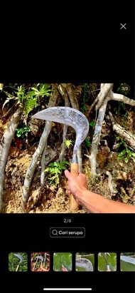 Arit Baja Asli Model Bandungan & Arit Dewi Bintang Model Jawa