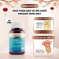 Herbs of Gold Organic Iron Max Iron Supplement Pills – Supports Strengthening Immunity, Reduces Anem