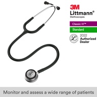 3M Littmann Classic III Stethoscope 27 inch #5620 (Black Tube Standard-Finish Chestpiece Stainless S