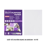 Happy Drawing Paper Mix A6 200gsm (Not For Sale)