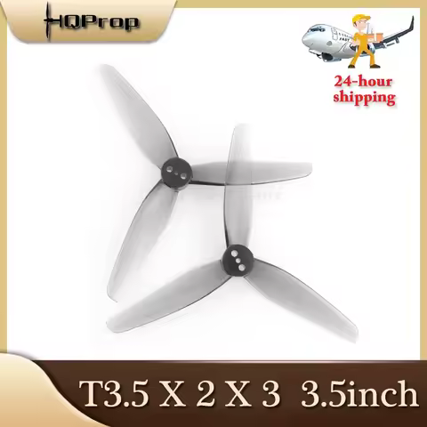 Propeller 2Pairs 10Pairs HQProp T3.5X2X3Grey 2CW+2CCW Poly Carbonate PC Propeller DIY FPV Racing Dro