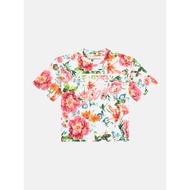 GUESS Kids Junior Girl - Triangle Logo Stretch T-Shirt