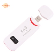 HANYE 4G Router LTE Wireless USB Dongle WiFi Router Mobile Broadband Modem Stick Sim Card USB Adapter Pocket Router Network Adapter NEW