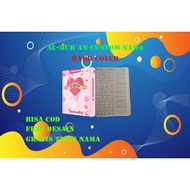 Al Quran Custom Name English Words Al Quran English Translation Indonesian Words Size A4