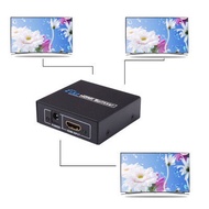 Bộ chia HDMI 1 ra 2 Full HD - Hub HDMI 2 Cổng Kèm Nguồn