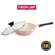 [NEOFLAM] Eela IH Cream Wok Pan (26cm) / Stir Fry Pan / Induction Pan / Korean Pan