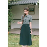 Bazzi design plain flared skirt - Real photo taken by myself