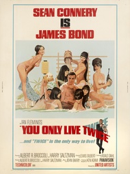 Robert E. McGinnis , Frank McCarthy James Bond You Only Live Twice Movie Poster