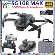 QCXL Zll Sg108max Rc Drone 4k Camera Professional Obstacle Avoidance Long Flight Time Quadcopter Gps Foldable Rc Fpv