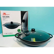 36CM DOUBLE EARS WOK "HONHEY NON-STICK"
