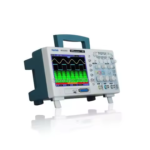 Hantek 200MHz MSO5202D Mixed Signal Digital Oscilloscope 16 Logical Channels +2 Analog Channels + Ex