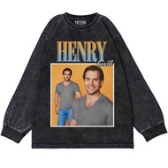 Patternmerch "Henry Cavill homage" Oversize T-Shirt | Oversized Longsleeve | Washing tee | T-shirt