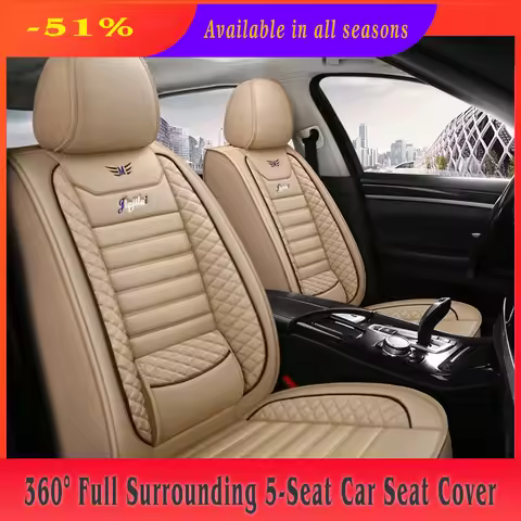 5 Seats Universal Car Leather Seat Cover For Mercedes Benz All Model E C GLA GLE GL CLA ML GLK CLS S