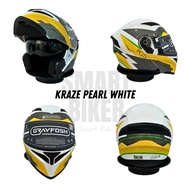 Grayfosh G3838 Full Face Flip-up Helmet Double Visor Flip Up SIRIM Approved JPJ Lulus Biker Gear