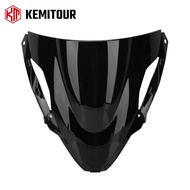 For Kawasaki ZX6R 2024 Motorcycle Windshield Windscreen Double Bubble ZX 6R ZX-6R