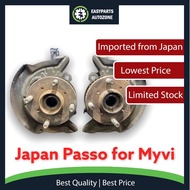 Autozone Original Japan Perodua Myvi Knuckle with Wheel Bearing with Abs slot Toyota Passo