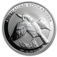 2011 Australia 1 oz Silver Kookaburra