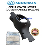 MODENAS CERIA COVER LOWER COVER MATT BLACK ORIGINAL100%MODENAS CERIA HANDLE BAWAH COVER P5614000650